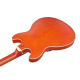 Ibanez AS73 Semi-Hollowbody Electric Guitar - Transparent Tangerine Flat