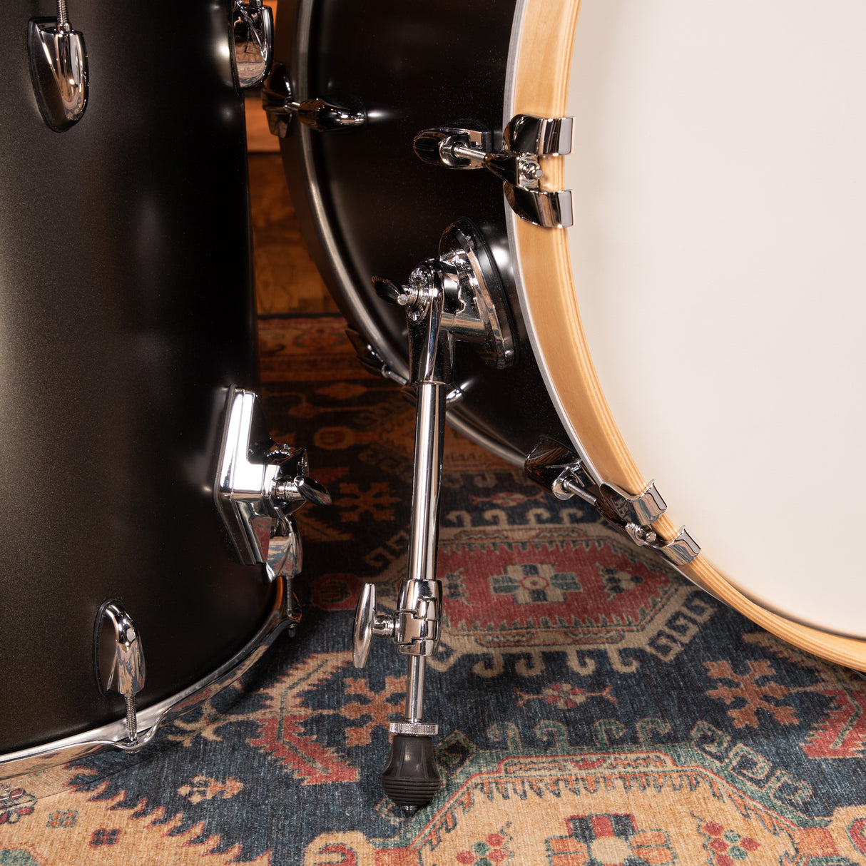 Gretsch Brooklyn 3-Piece Shell Pack, 24-Inch Kick - Satin Black Metallic