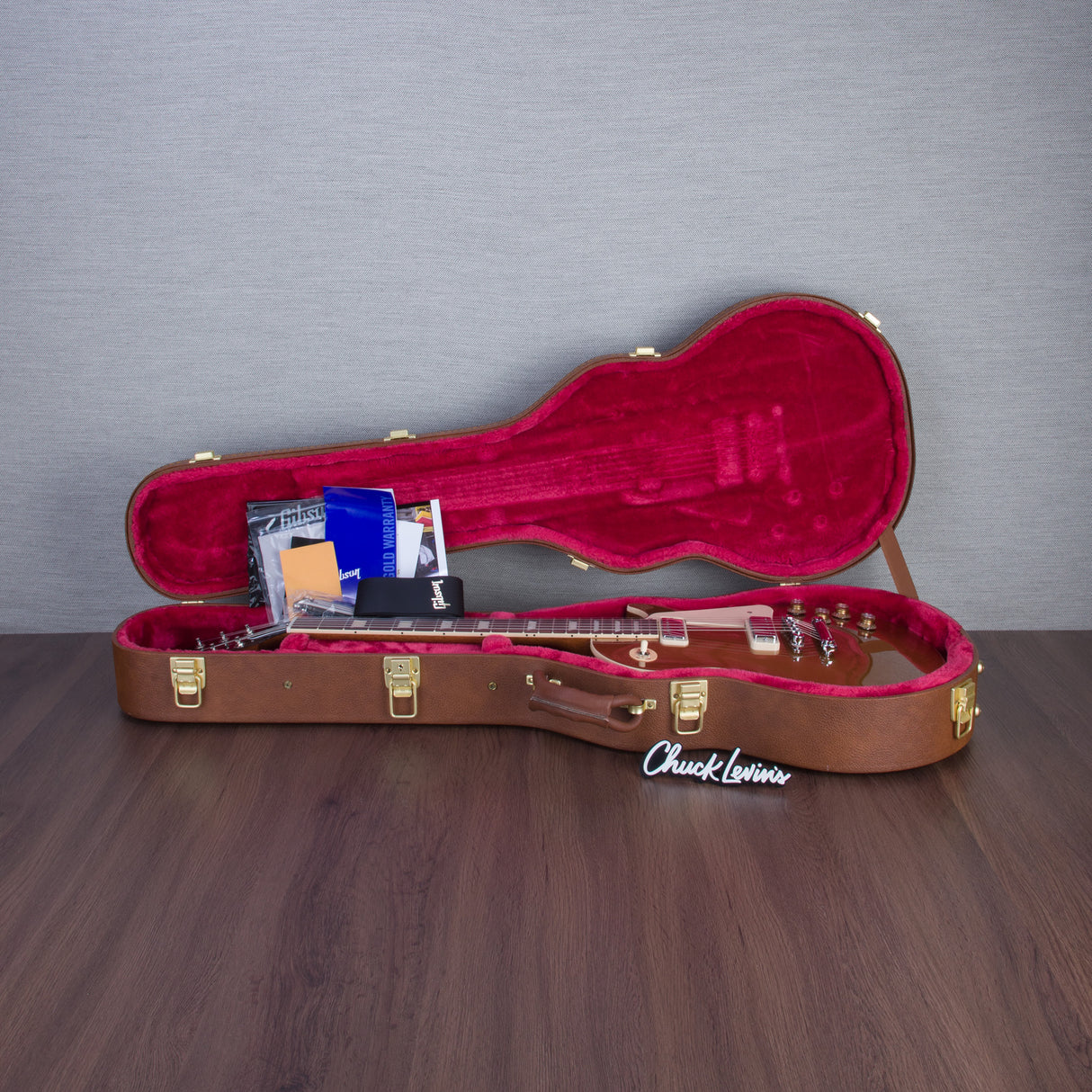 Gibson Les Paul Deluxe 70s Electric Guitar - Goldtop - #225710066