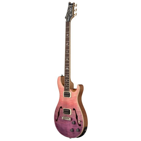 PRS SE Ed Sheeran Hollowbody I Piezo Flat Back Hollowbody Baritone Electric Guitar - Pink Ombre