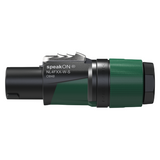 Neutrik NL4FXX-W-S 4-Pole speakON Cable Connecto