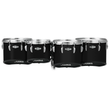 Pearl Championship CarbonCore Tenor Drums, Piano Black - 10/12/13/14-Inch, No Spock