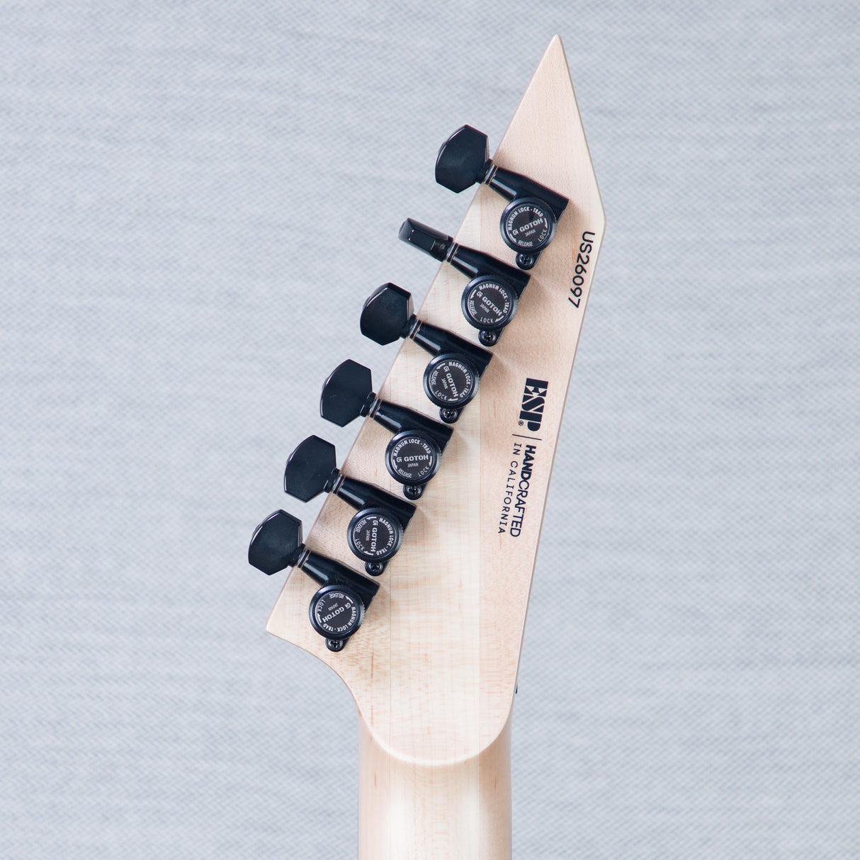 ESP USA M-II DX Electric Guitar - See Thru Black Burst - #US26097
