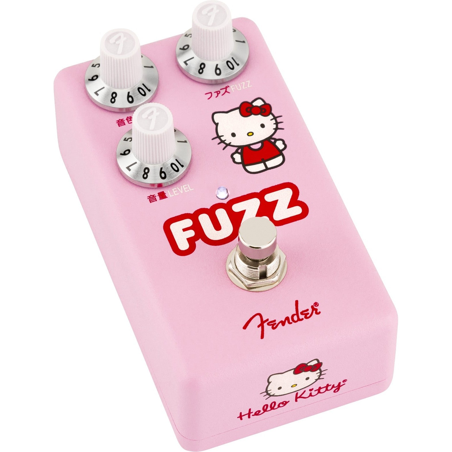 ギター Fender Hello Kitty Fuzz Fender x Hello Kitty Pink Fuzz Guitar Pedal – Chuck Levin's