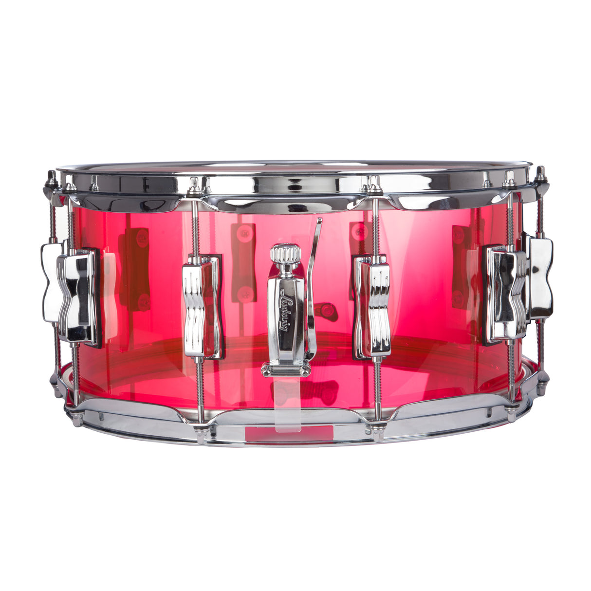 Ludwig VistaLite 6.5x14-Inch Snare Drum- Pink