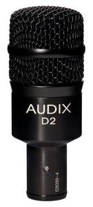 Audix D2 Dynamic Instrument Microphone with Mid-Bass Boost – Chuck