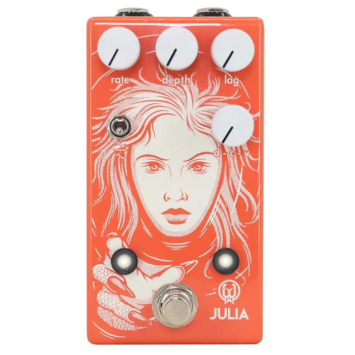 Walrus Audio Julia V2 Analog Chorus/Vibrato Pedal - LTD Coral Series