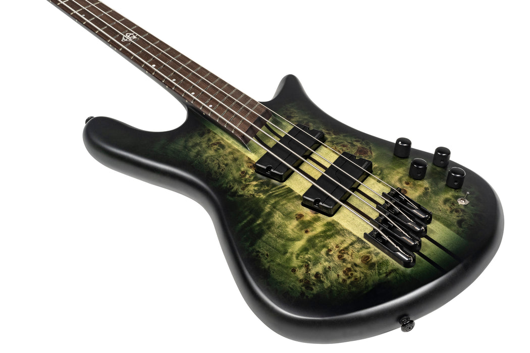 Spector NS Dimension 4-String Multi-Scale Bass Guitar - Haunted Moss Matte Finish