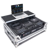 PRO X XS-DDJFLX10WLT FLX-10 Case for Alpha Theta GRV6 Controller with Sliding Tray-Wheels - New