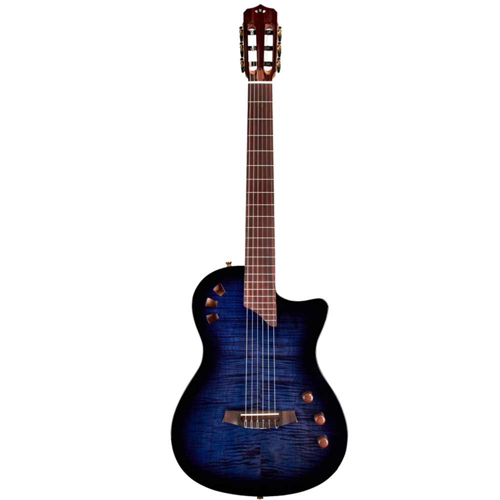 Cordoba Stage Limited Electric Nylon String Guitar - Blue Burst