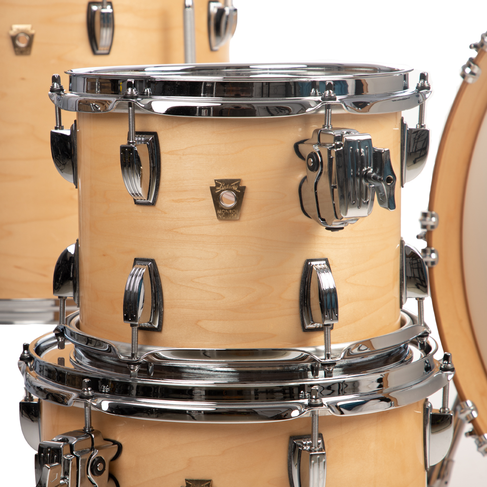 Ludwig Classic Maple 4-Piece Shell Pack, Natural Maple Finish