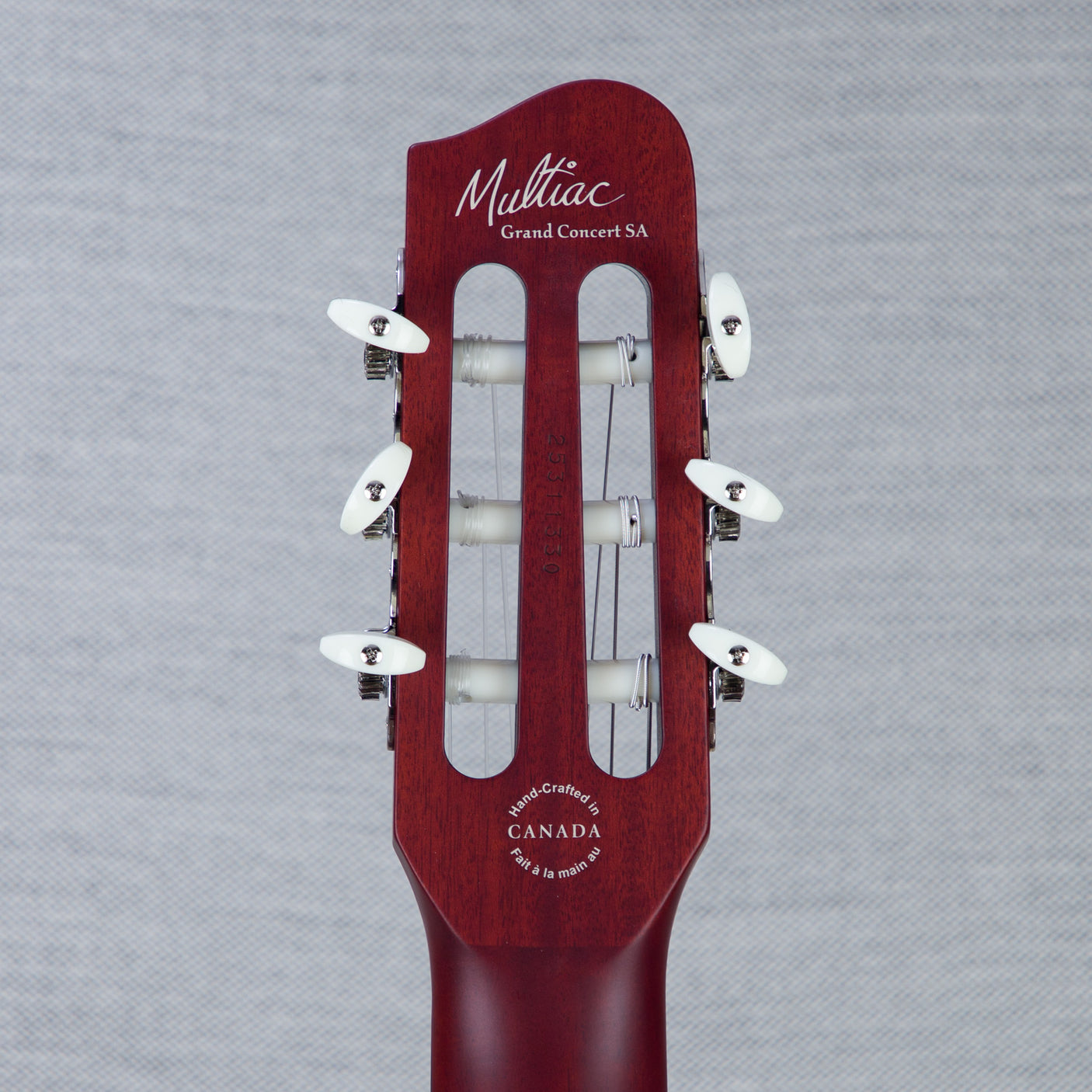 Godin MultiAc Grand Concert SA Nylon String Acoustic-Electric Guitar - Trans Black - CHUCKSCLUSIVE - #25311330