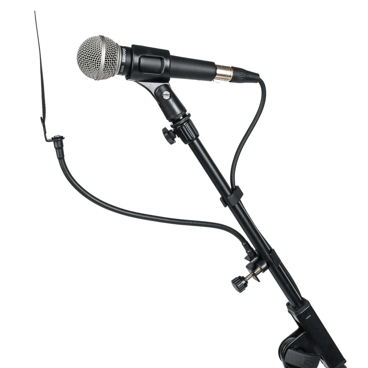 Gator GFW-POPFILTER-MTL Metal Screen Pop Filter with Gooseneck