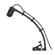 Audio-Technica ATM350UL Cardioid Condenser Microphone with Clip-on Horn Mounting System and 9 inch Gooseneck Microphone Universal Clip