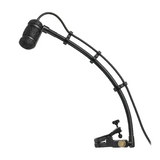 Audio-Technica ATM350UL Cardioid Condenser Microphone with Clip-on Horn Mounting System and 9 inch Gooseneck Microphone Universal Clip