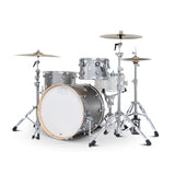 DW Design Series 3-Piece Shell Pack with 22-Inch Kick Drum - Titanium Satin