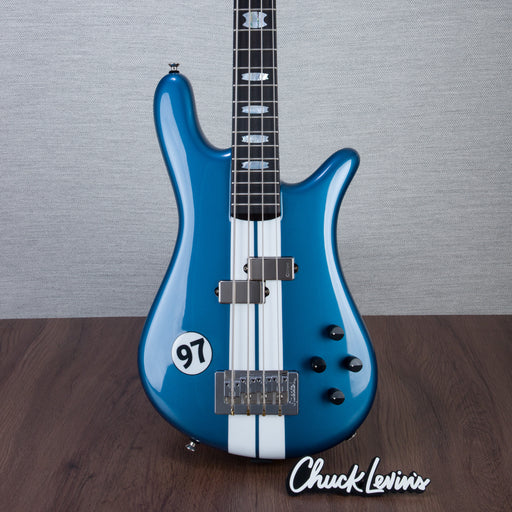 Spector USA Custom NS-2 Legends of Racing Limited Edition Bass Guitar - “Blue Cobra” - CHUCKSCLUSIVE - #1596