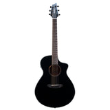 Breedlove Discovery S Concert Mahogany/Spruce Acoustic Electric Guitar - Satin Black