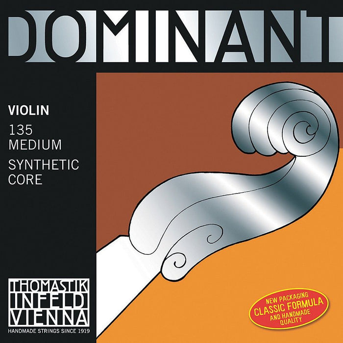 Dr Thomastik 135 Dominant 4/4 Violin Strings, Ball End