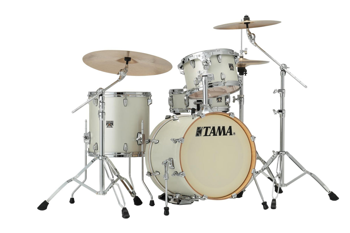 Tama Superstar Classic 4-Piece 18" Shell Pack - Satin Arctic Pearl - New,Satin Arctic Pearl