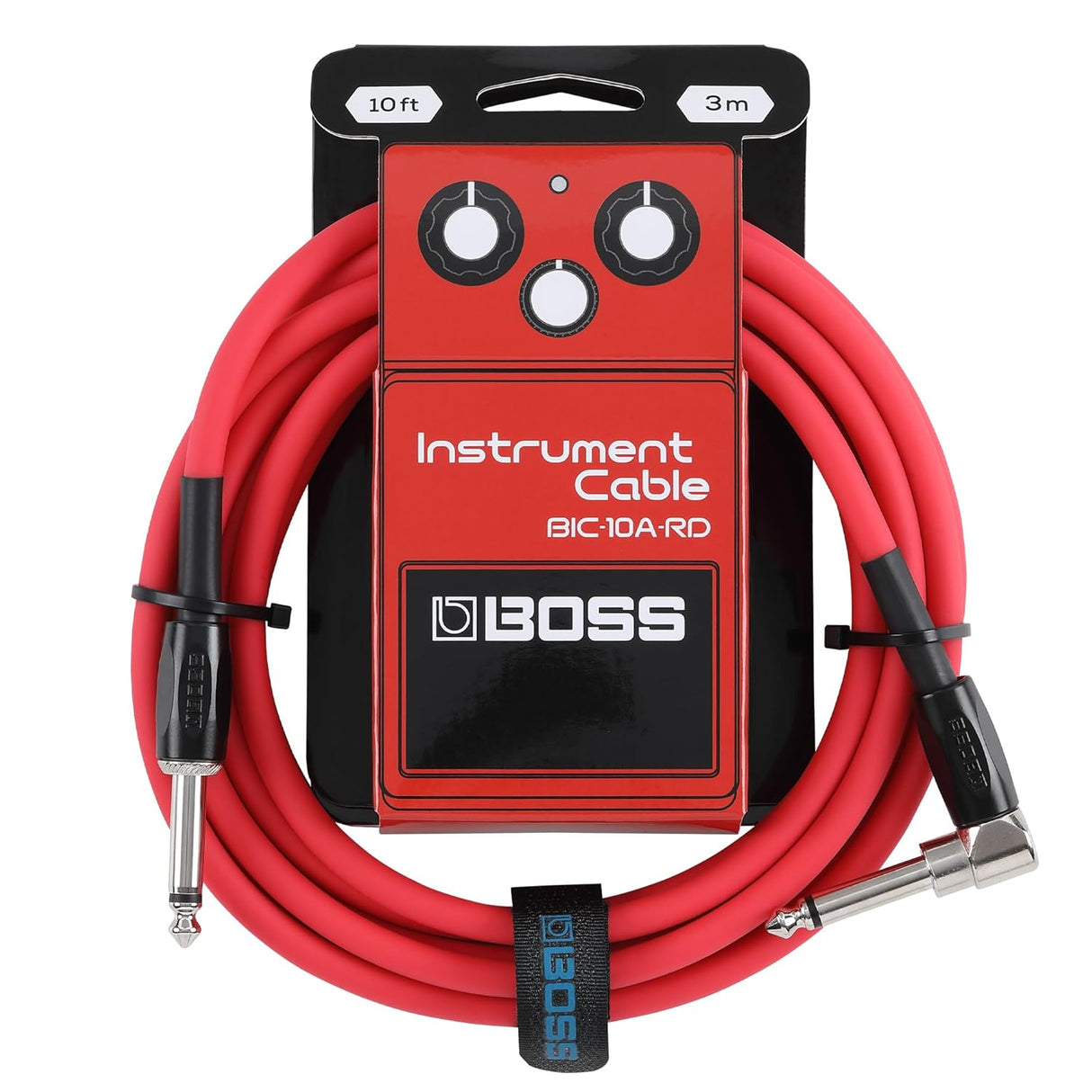 Boss BIC-10A-RD 10-Foot Instrument Cable