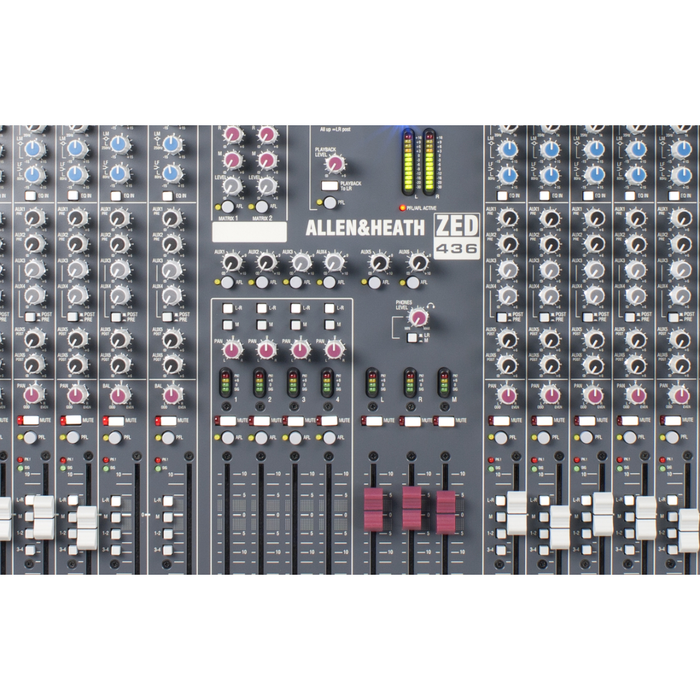 Allen & Heath ZED-436 Mixer W/ USB - New