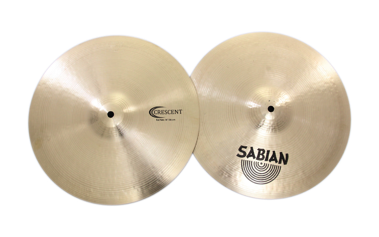Sabian Crescent 14" Stanton Moore Fat Hats Hi-Hat Cymbals