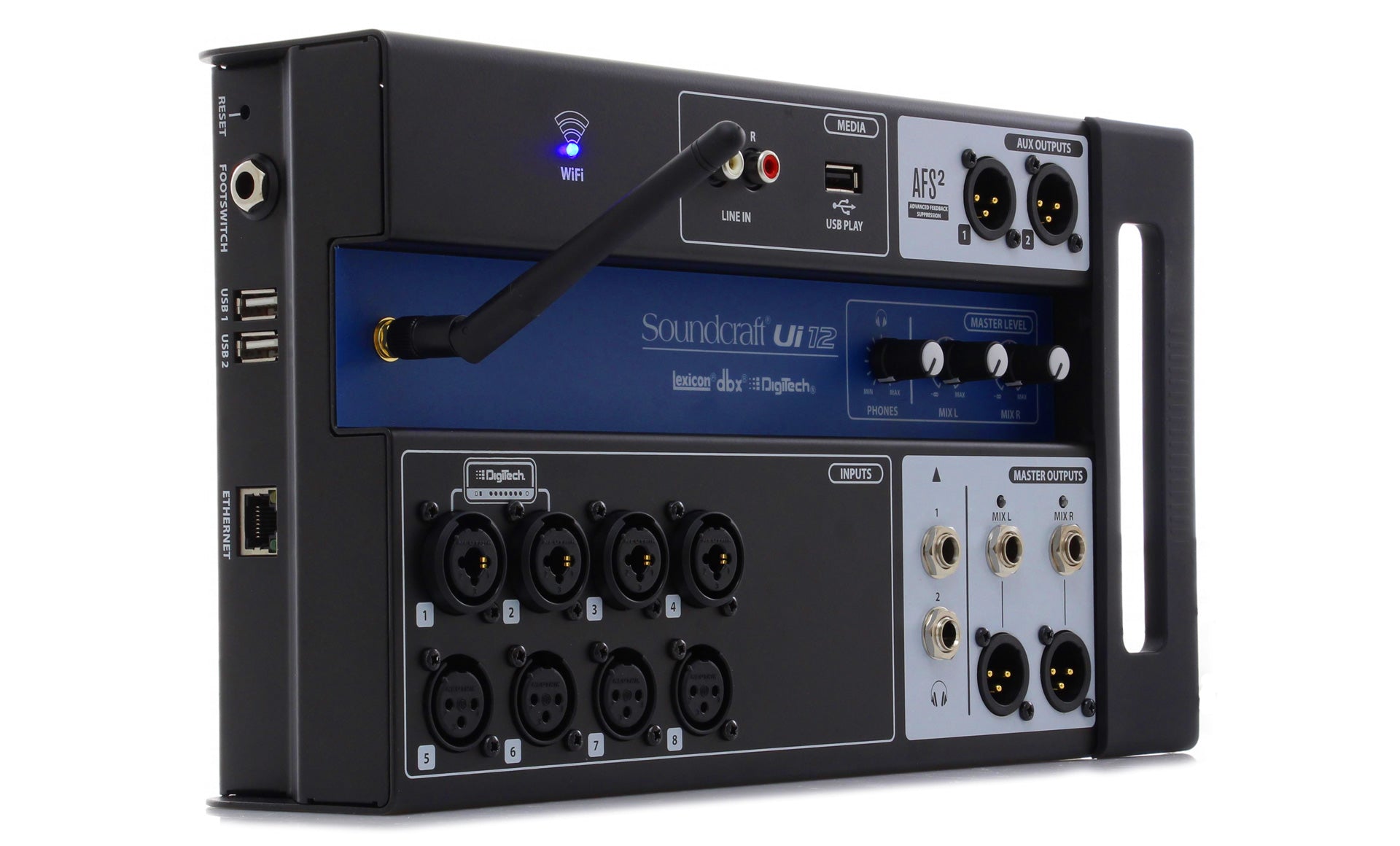 Soundcraft Ui12 Digital Mixer - Open Box, Mint – Chuck Levin's