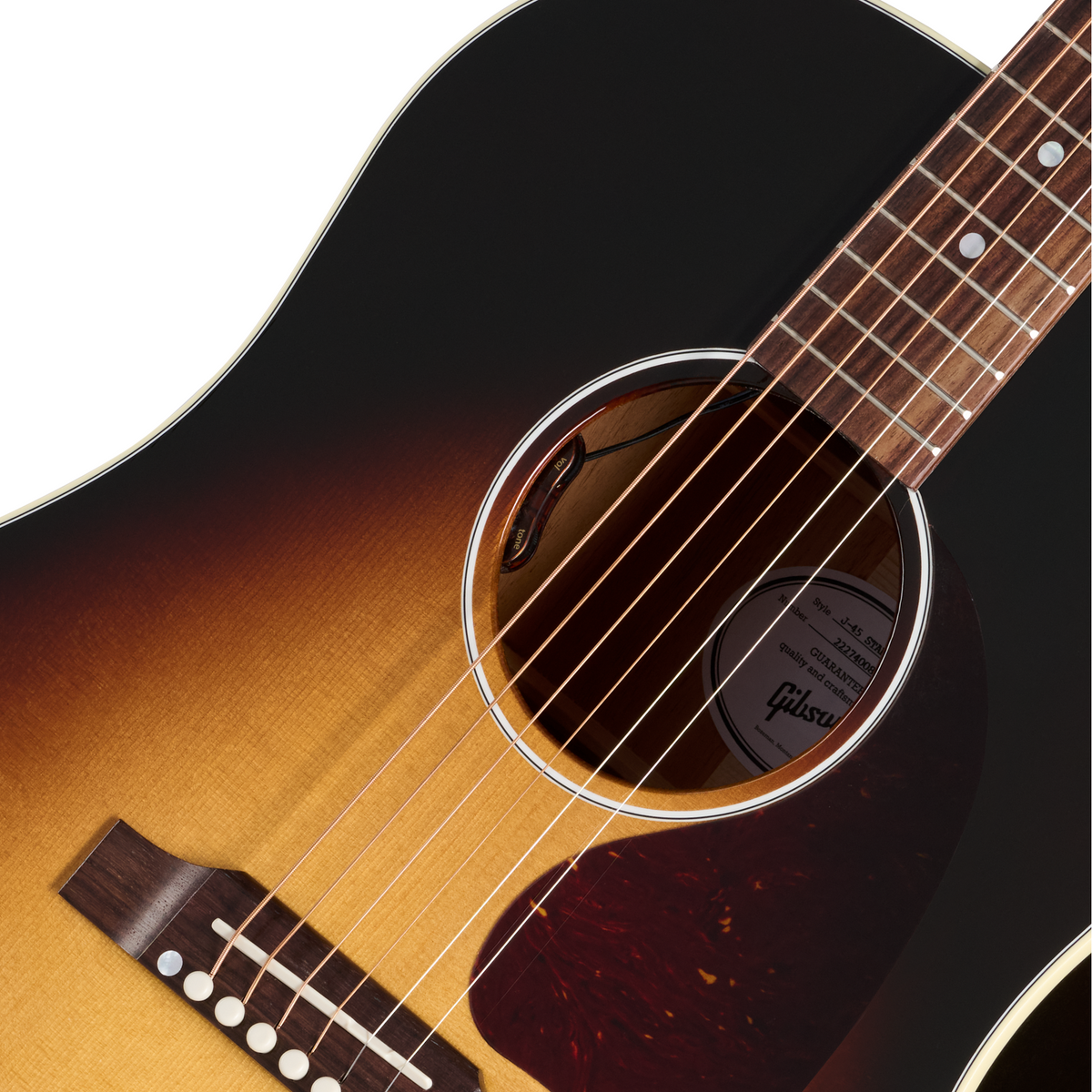 Gibson J-45 Standard Acoustic Guitar - Vintage Sunburst