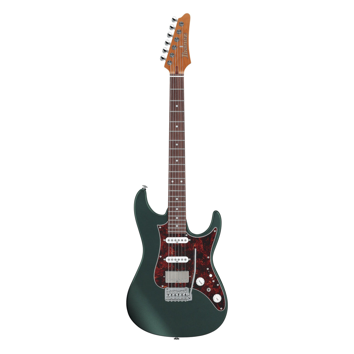 Ibanez Prestige AZ2204N Electric Guitar - Ivy Green Metallic Flat