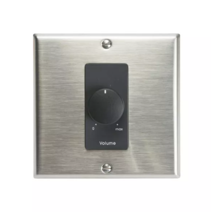 Lowell 200LVC Attenuator-200W, 70V/25V, 2-Gang Stainless Steel