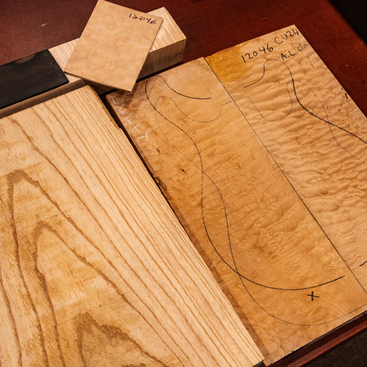 PRS Private Stock Custom 24 Electric Guitar - Red Blood Glow - #0411375