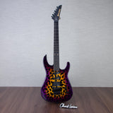 Badlands GX1 Hellcat HSS Electric Guitar - Sunset Leopard With Keeley Limited Edition Hellcat Caverns Delay/Reverb Effects Pedal - #US24LPB0008