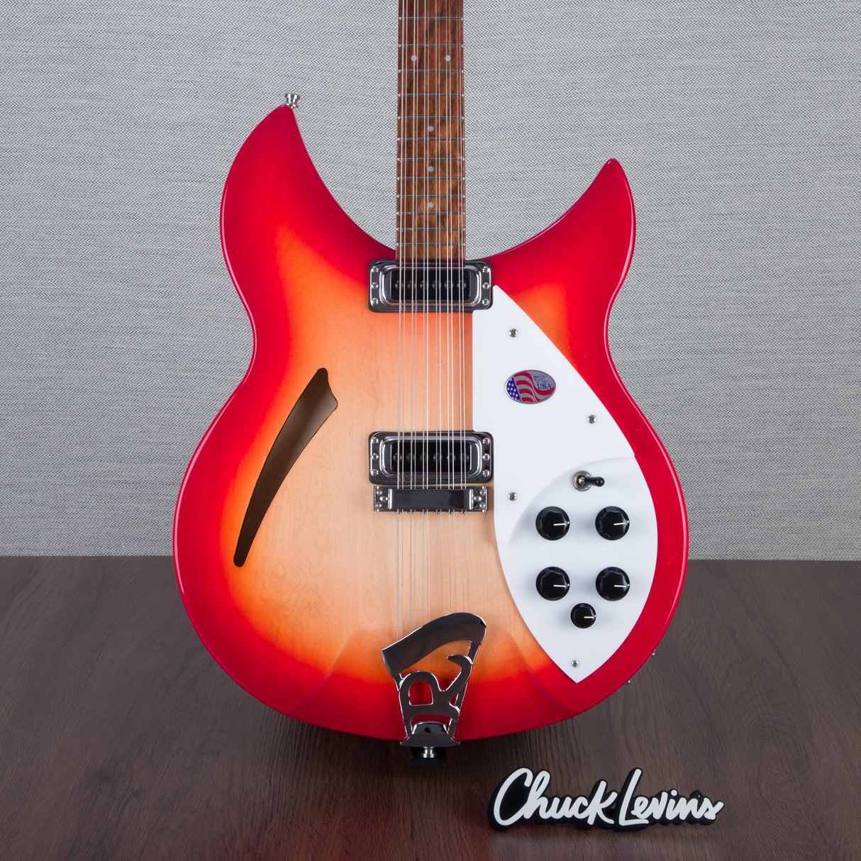 Rickenbacker 330/12 Semi-Hollowbody Electric Guitar - Fireglo - Preorder - #2424688