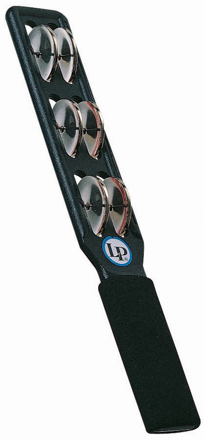 LP LP187 Jingle Stick, Brass/Black