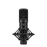 Yamaha YCM705 B Condenser Microphone with Shock Mount and Pop Filter - Black