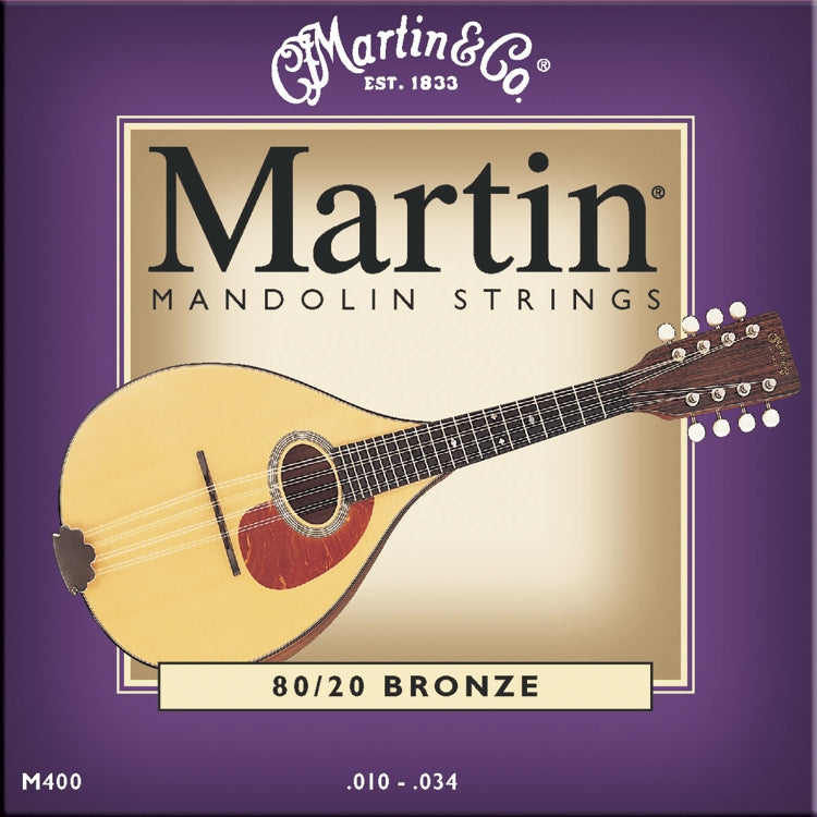 Martin M400 80/20 Bronze Mandolin Strings – Chuck Levin's