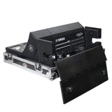 ProX XS-YDM7COMPACTEXDHW ATA Digital Audio Mixer Flight Case for Yamaha DM7 Compact Expansion Console with Doghouse compartment and Caster wheels