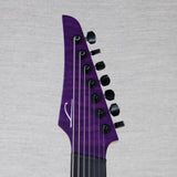 Legator N7FSS Ninja Super Shred Multiscale 7-String Electric Guitar - Satin Purple QM