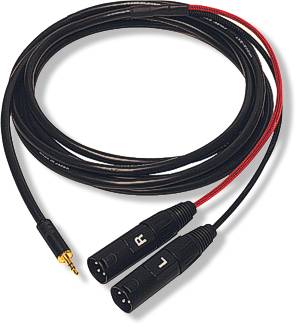 Whirlwind MST2XM06US iPOD Cable to Dual Male XLRs - 6-Foot