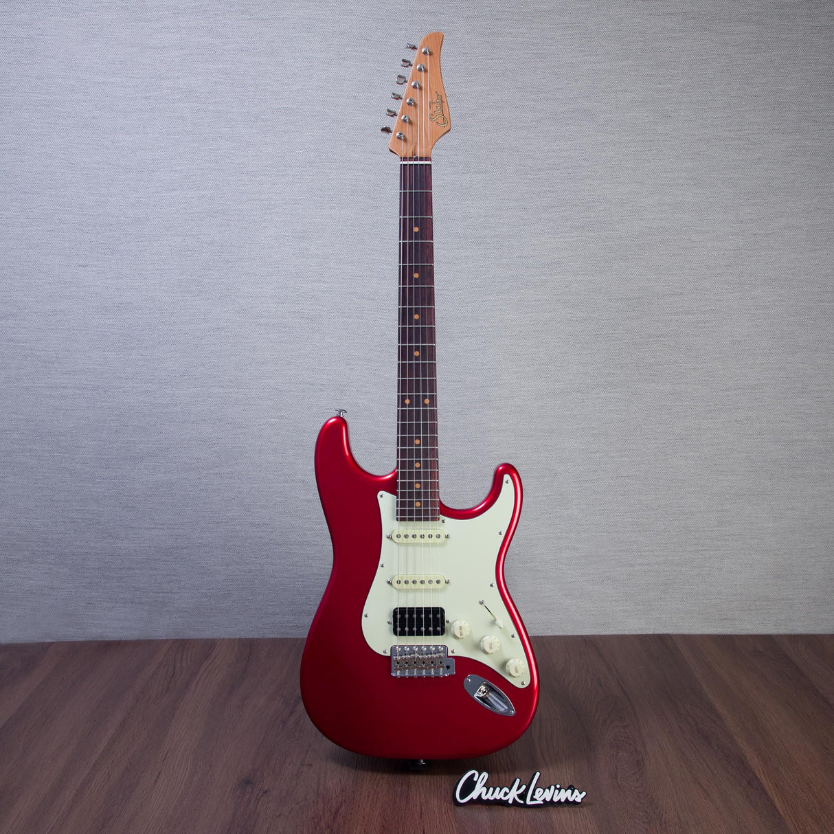 Suhr Limited Edition Classic S Vintage Electric Guitar - Candy Apple Red - #88410