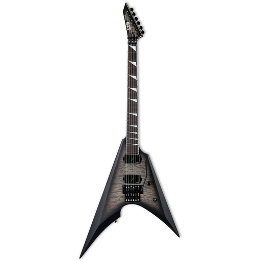 ESP LTD Arrow-1000 QM Electric Guitar - Charcoal