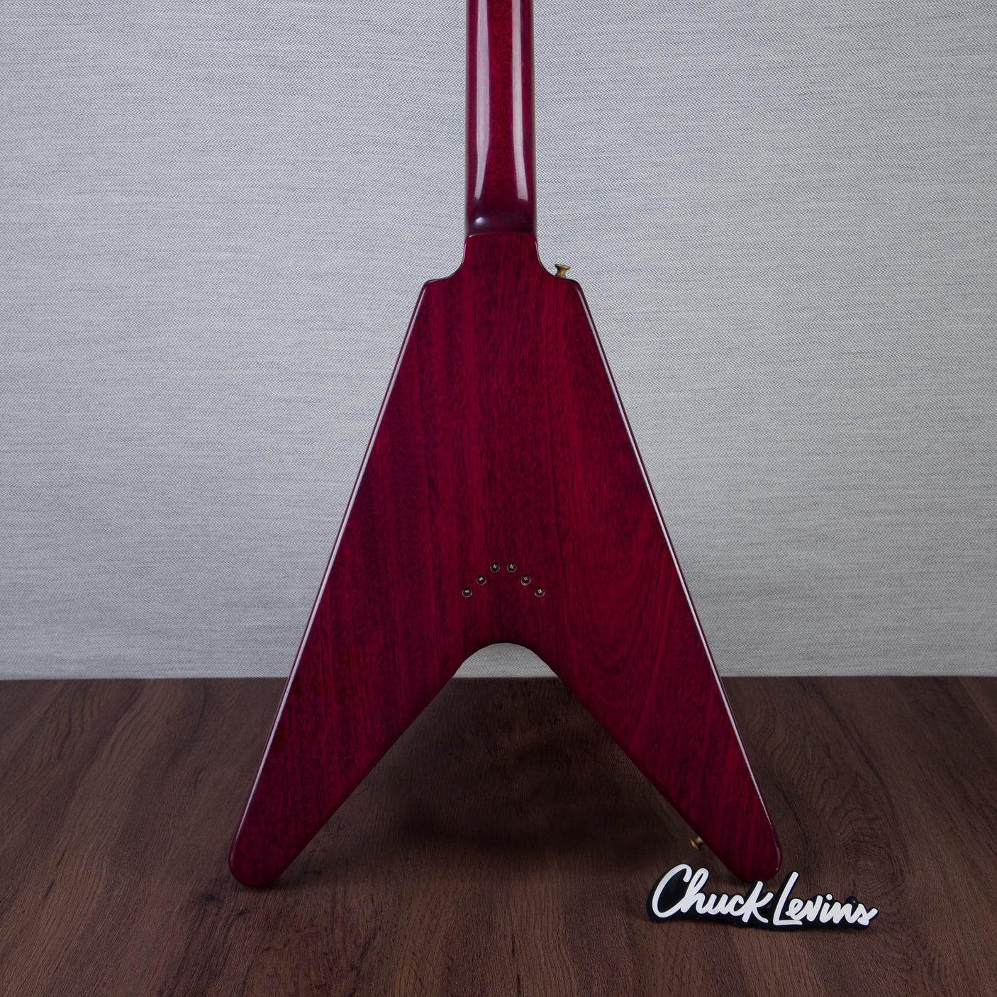 Gibson Custom Shop Murphy Lab Flying V, Gold Hardware - Watermelon King/Ultra Light Aged - CHUCKSCLUSIVE - #CS501170