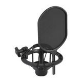 Yamaha YCM705 B Condenser Microphone with Shock Mount and Pop Filter - Black