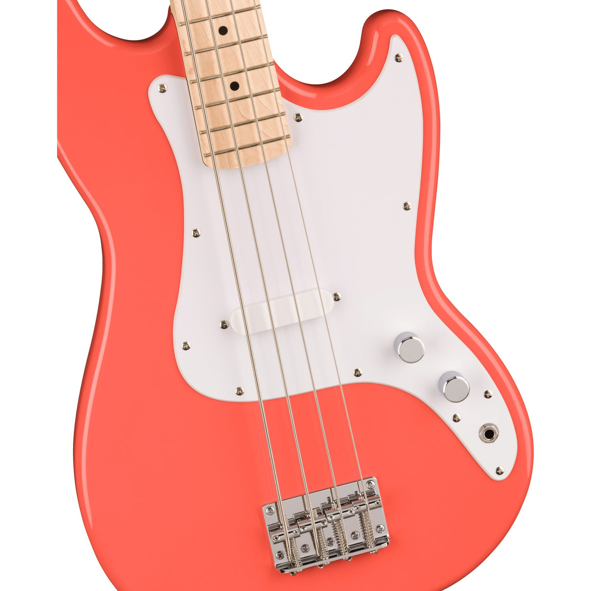 Squier Sonic Bronco Electric Bass - Tahitian Coral - New