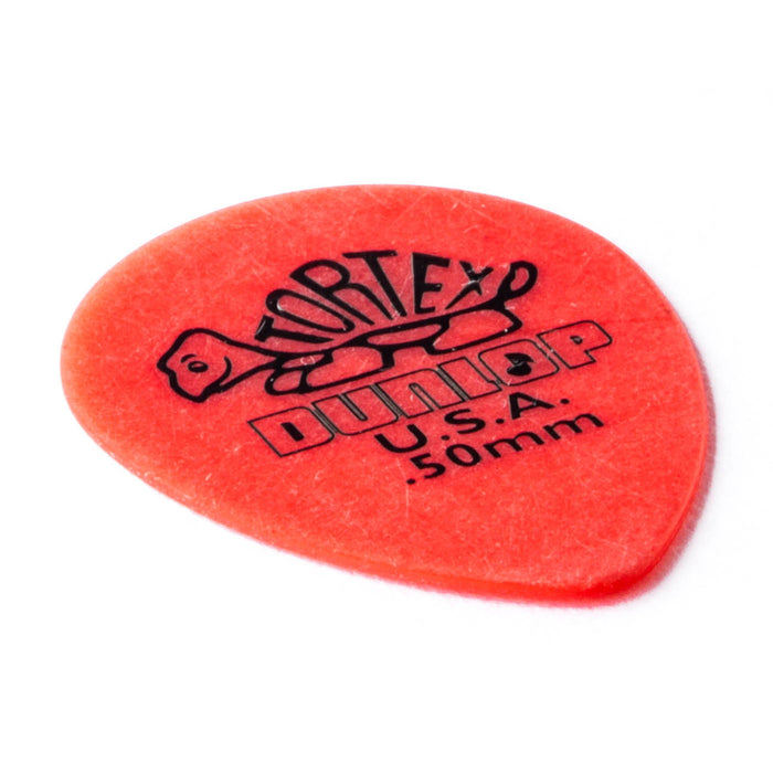 Dunlop Tortex Small Teardrop Pick - 0.50m - Orange (36-pack)