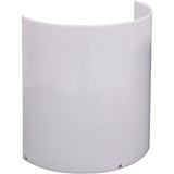 Odyssey ODYSHLD1508WHT 15 inch High Odyshield Uplight Decor Concealer -White