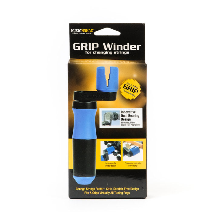 MusicNomad RIP Winder - Rubber Lined, Dual Bearing Peg Winder