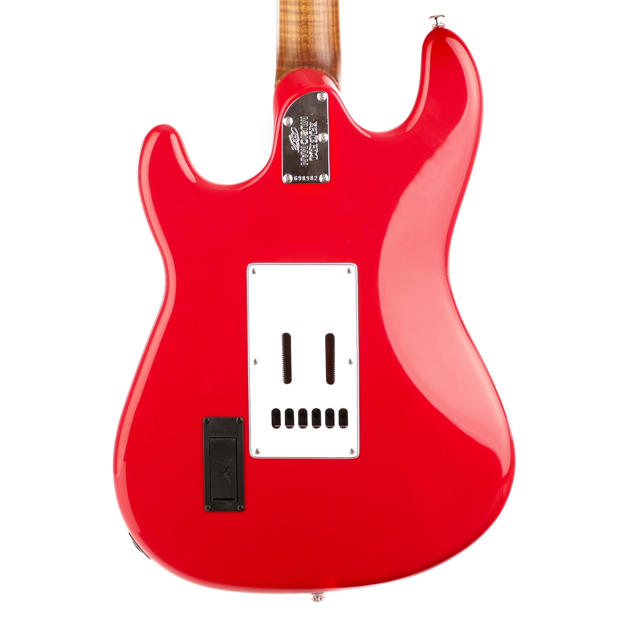 Music Man BFR Cutlass SSS Electric Guitar - Scarlet Red – Chuck
