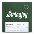 Stringjoy Broadways Pure Nickel Electric Guitar Strings - Classic Light Gauge (.010-.046)